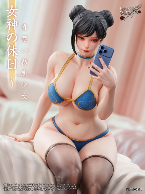 【Pre-order】Roaring Wild Studio 1/4 Scale Goddess’s Vacation – Chun-Li Resin Statue