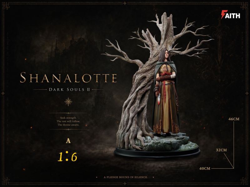 【Pre-order】Faith Studio 1/6 Scale Green-Robed Maiden – Shanalotte Resin Statue