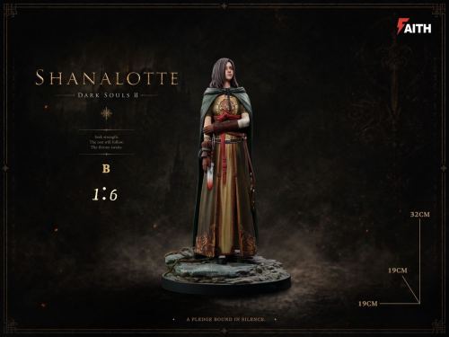 【Pre-order】Faith Studio 1/6 Scale Green-Robed Maiden – Shanalotte Resin Statue