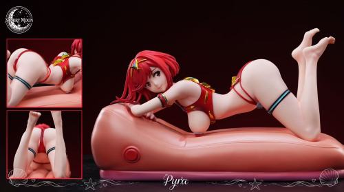 【Pre-order】STARRY MOON Studio 1/6 Scale Pool Party – Mythra & Pyra (Xenoblade Chronicles) Resin Statue