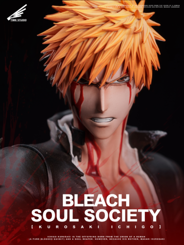 【Pre-order】Time studio Bankai Ichigo Kurosaki Resin Statue
