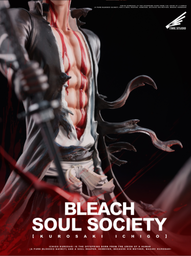 【Pre-order】Time studio Bankai Ichigo Kurosaki Resin Statue