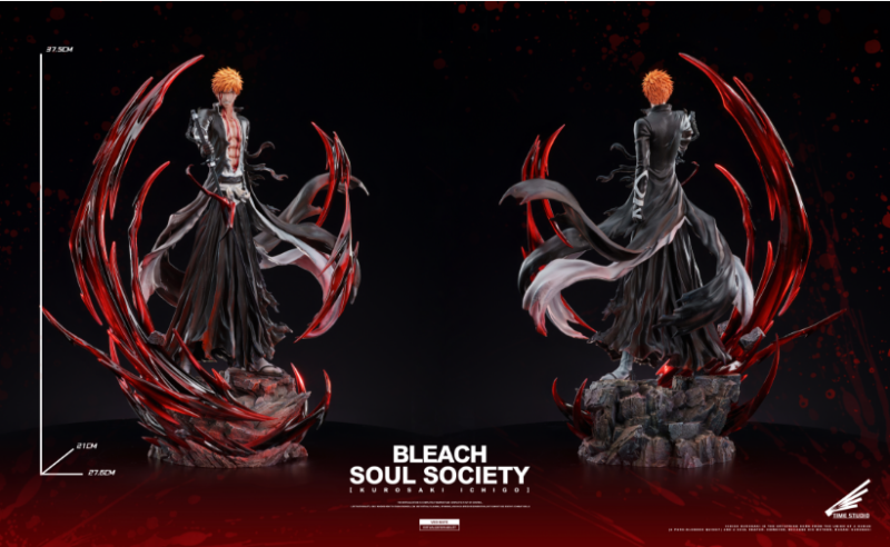 【Pre-order】Time studio Bankai Ichigo Kurosaki Resin Statue