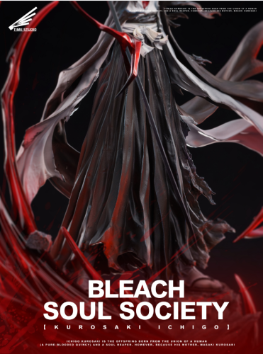 【Pre-order】Time studio Bankai Ichigo Kurosaki Resin Statue