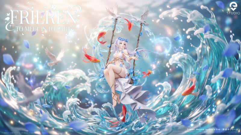 【Pre-order】EVE STUDIO 1/6 Scale Frieren on a Swing Statue Resin