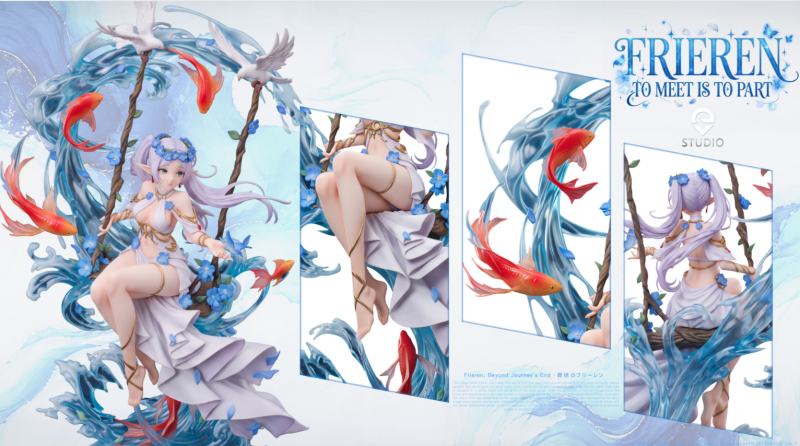 【Pre-order】EVE STUDIO 1/6 Scale Frieren on a Swing Statue Resin